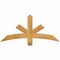 Ekena Millwork Alberta Rough Sawn Timber Gable Bracket, Western Red Cedar, 48"W x 22"H x 2"D x 4"F, 11/12 Pitch GBW048X22X0204ALB00RWR - alternate 1